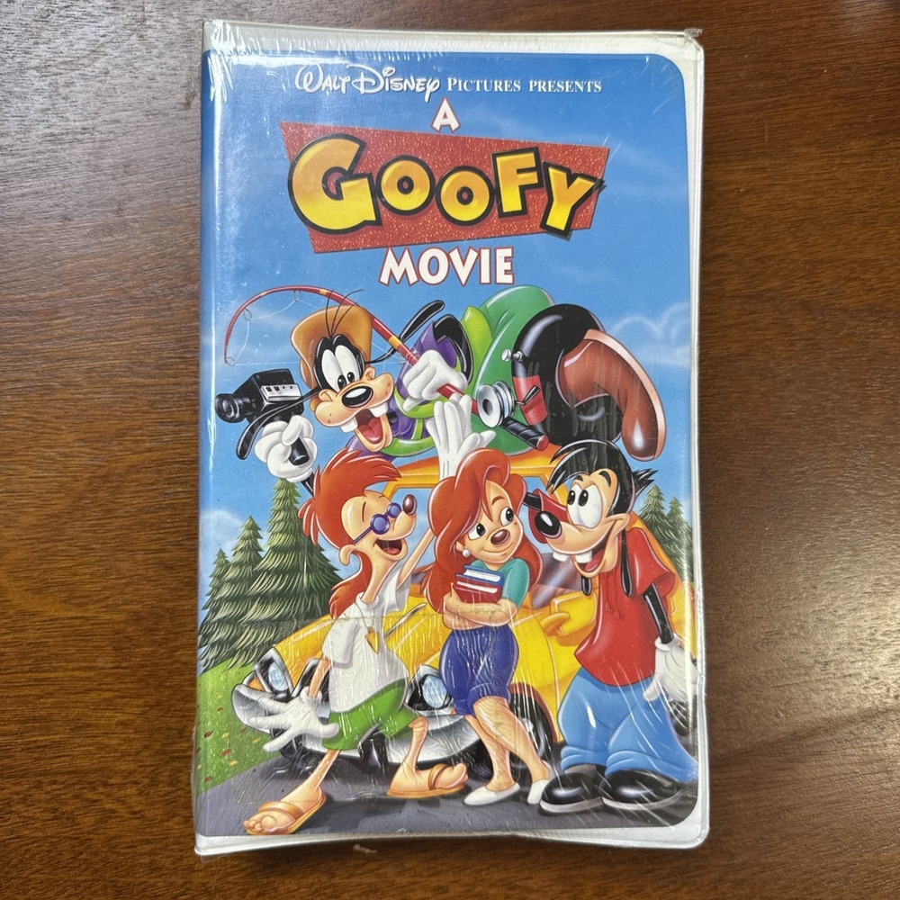 Vintage Walt Disney Goofy Movie (VHS, 1995). Original Shrink Wrap NIP